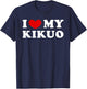 I Love My Kikuo, I Heart My Kikuo T-Shirt - T-Shirt | Navy