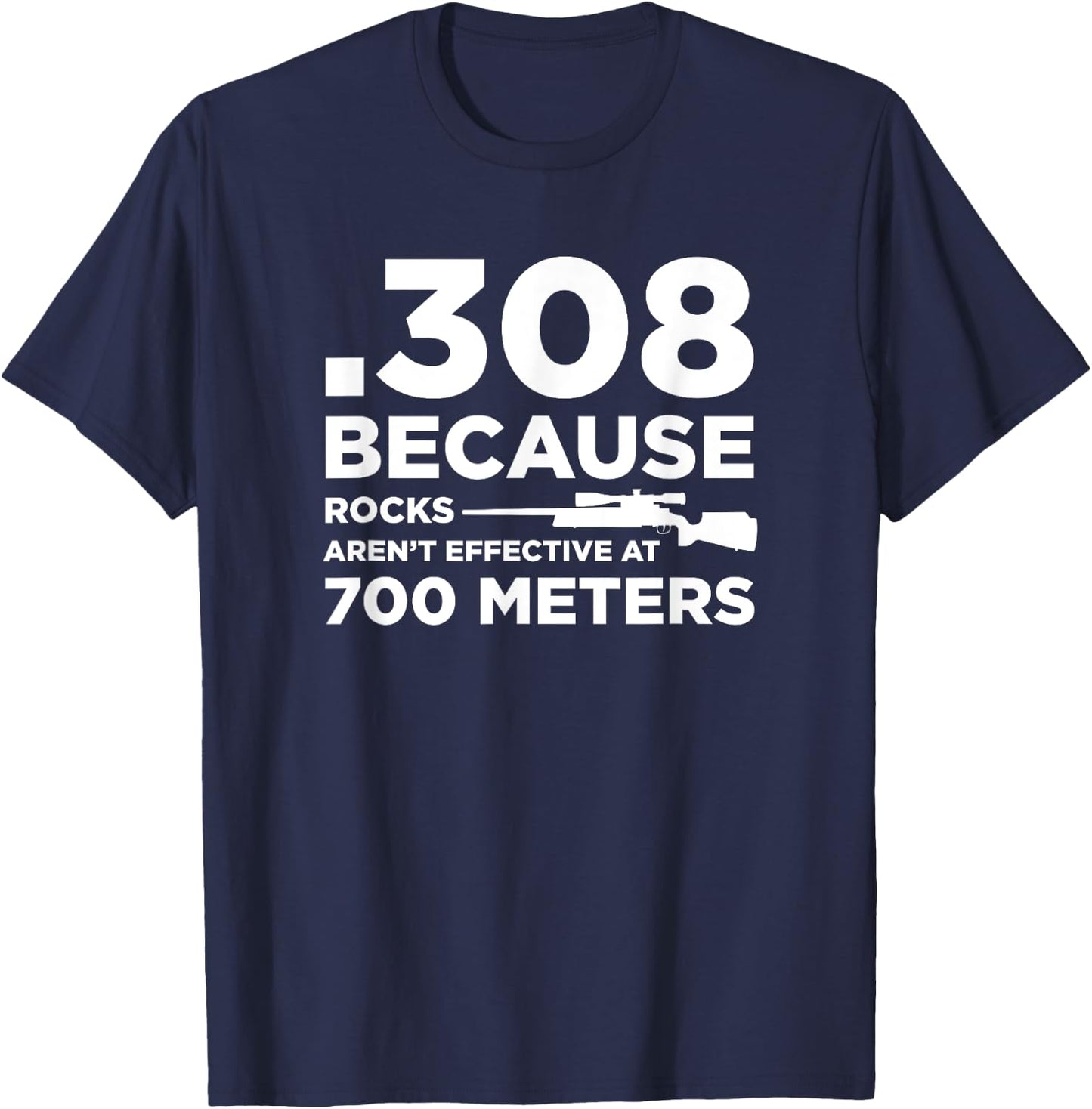 Funny Gun Owner Pro Second Amendment Rights USA T-Shirt - T-Shirt | Navy