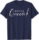 Aesthetic Nurse Injector Botox Queen T-Shirt - T-Shirt | Navy