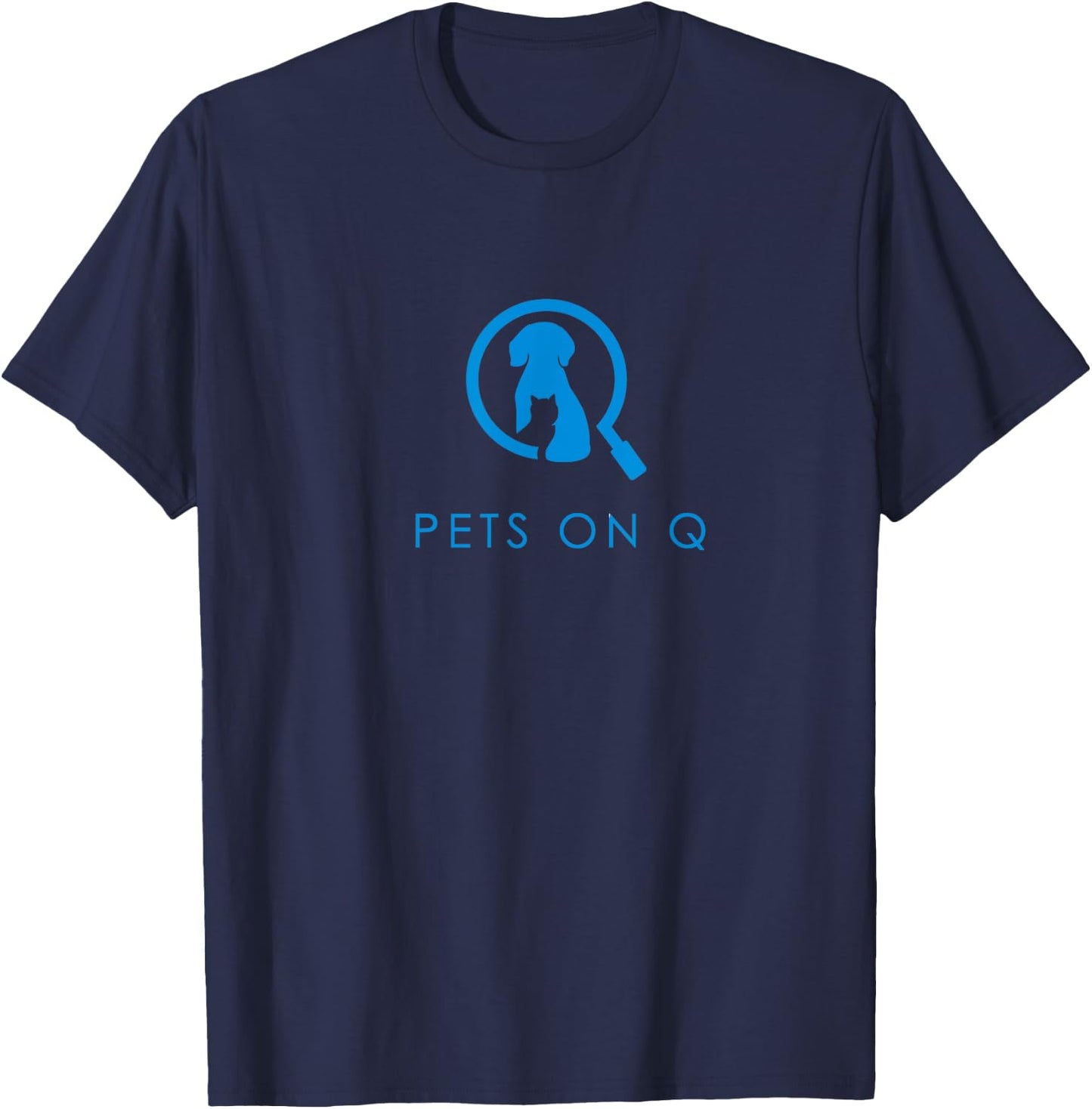 Pets on Q T-Shirt - T-Shirt | Navy