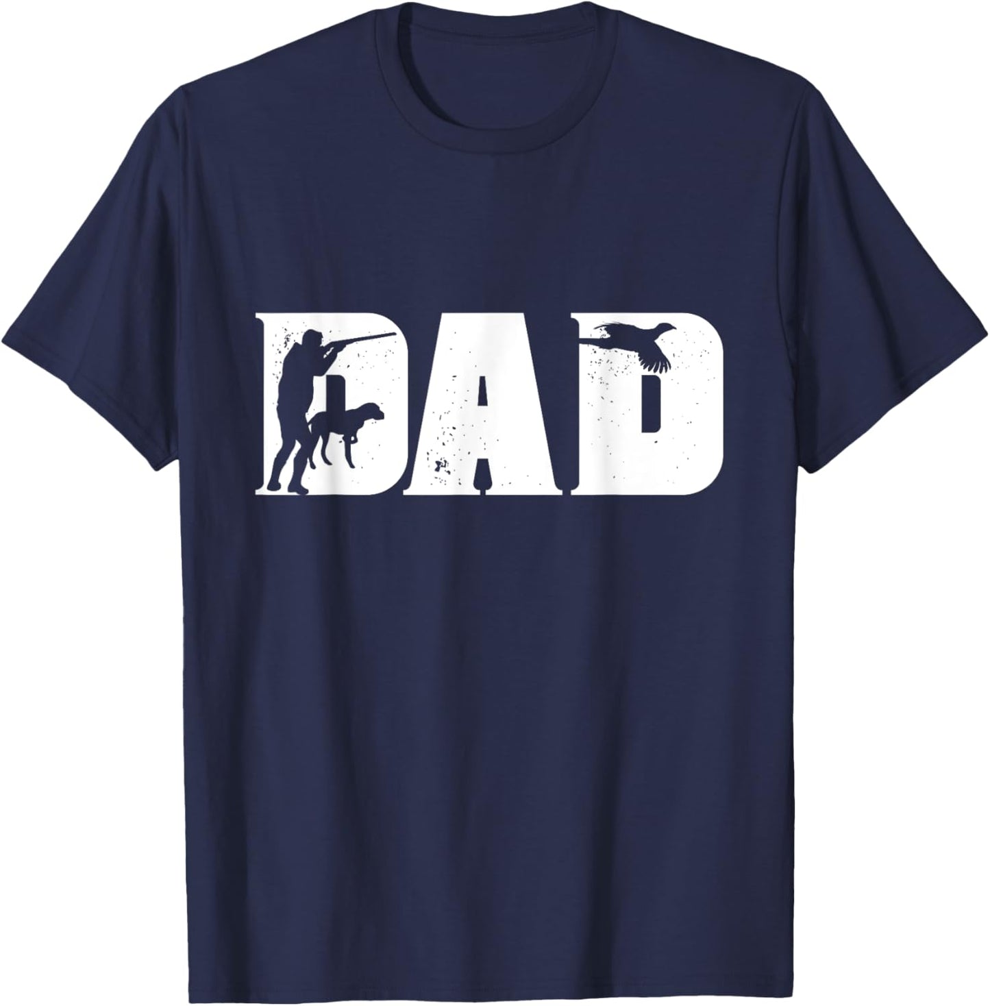 Pheasant Hunting Bird Hunter Hunting Dad Father T-Shirt - T-Shirt | Navy