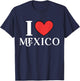 I Love Mexico T-Shirt - T-Shirt | Navy