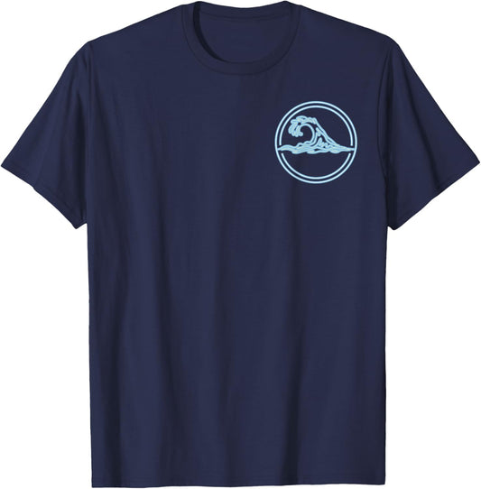 Mullaghmore Head Big Wave Surf Club, surfing graphic T-Shirt - T-Shirt | Navy