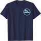 Mullaghmore Head Big Wave Surf Club, surfing graphic T-Shirt - T-Shirt | Navy