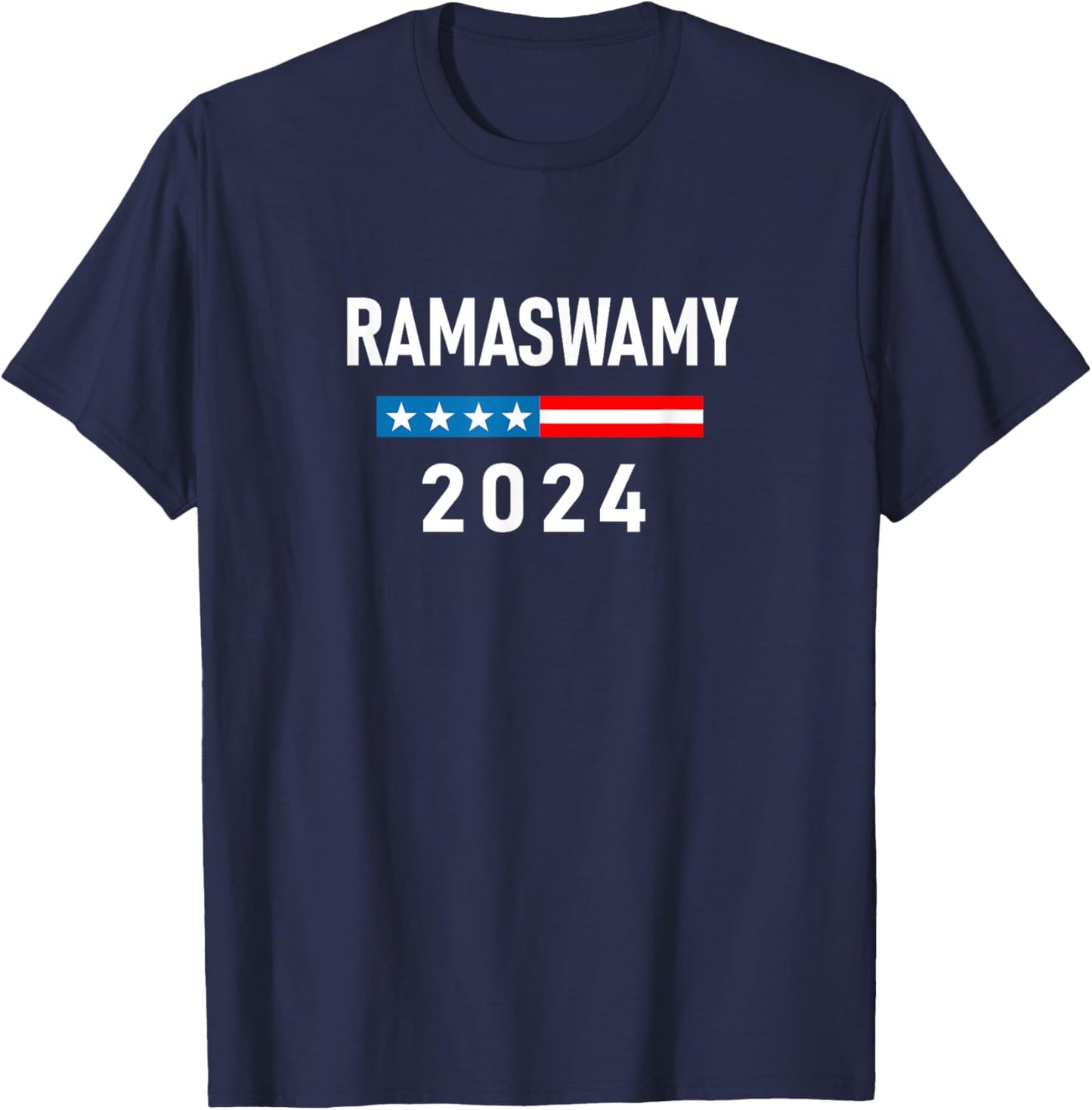 Vivek Ramaswamy for President Vivek Ramaswamy 2024 T-Shirt - T-Shirt | Navy
