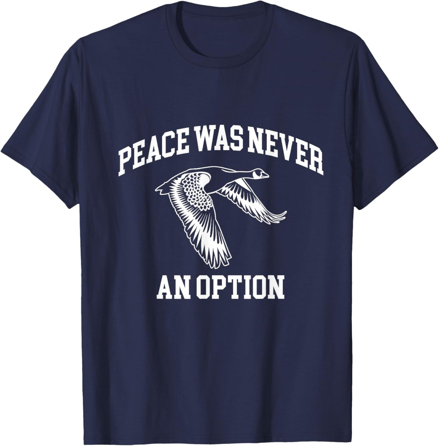 Canadian Goose , Funny Meme Shirt, Women's Black Short Sleeve Classic Fit , Size Small T-Shirt - T-Shirt | Navy