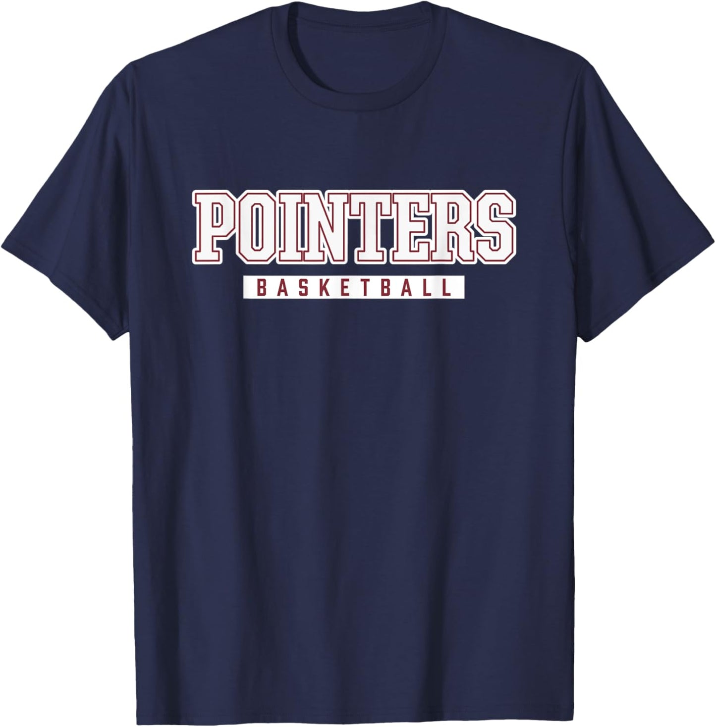 Pointers Basketball Point Loma High School T-Shirt - T-Shirt | Navy