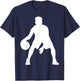 Basketball Player T-Shirt - T-Shirt | Navy