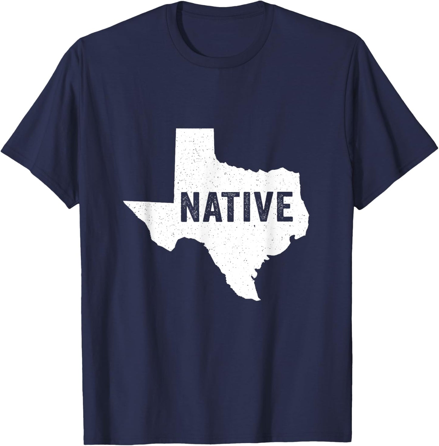 Native Texan Patriotic American Born USA Texas Lonestar Love T-Shirt - T-Shirt | Navy