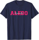 Aledo Texas Bearcats Pink Out Month Cancer T-Shirt - T-Shirt | Navy