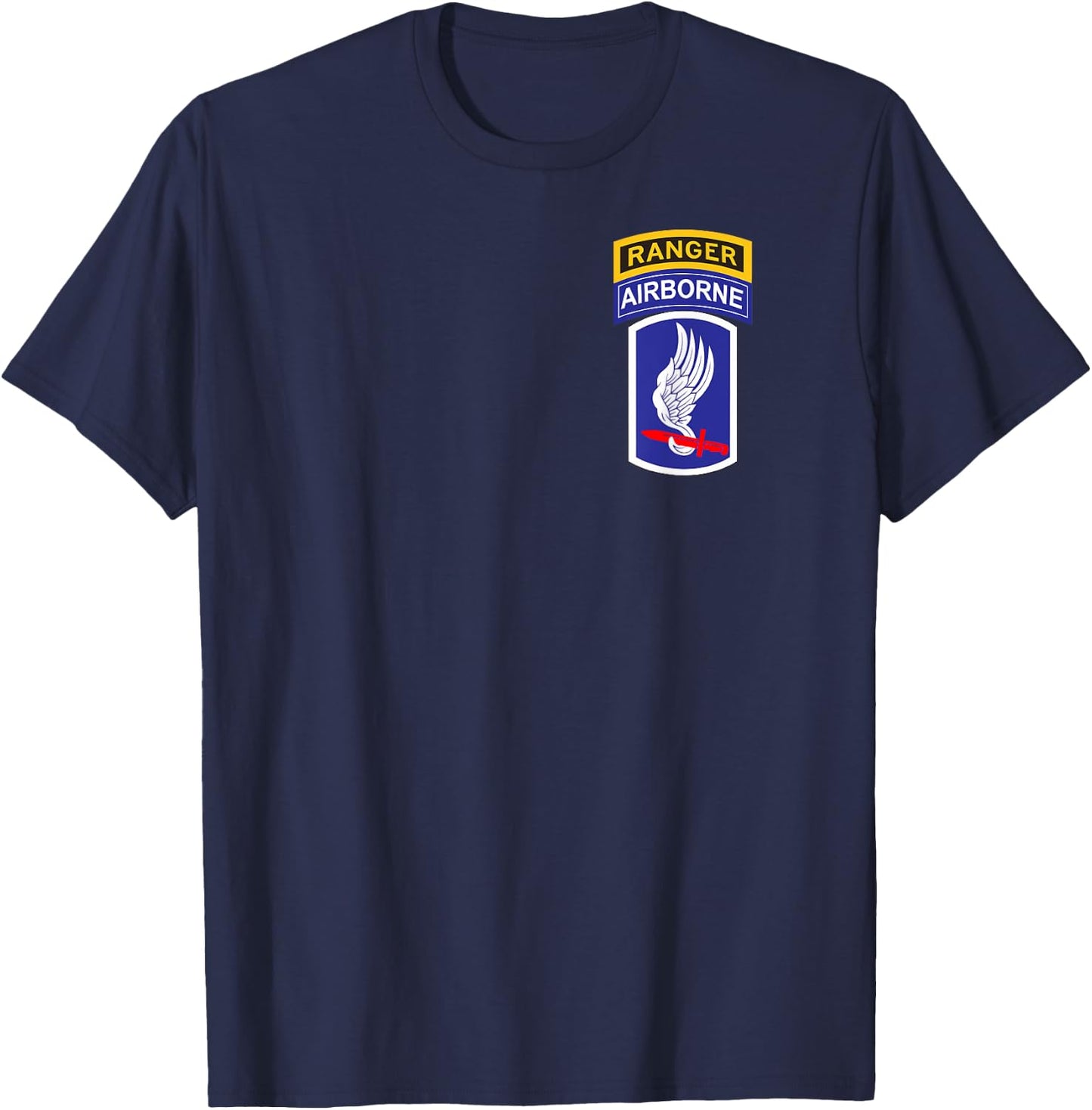173rd Airborne Shirt - 173rd Shirt - 173rd Ranger Shirt T-Shirt - T-Shirt | Navy