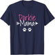 Dorkie Mama Funny Dorkie Dog Mom Women T-Shirt - T-Shirt | Navy