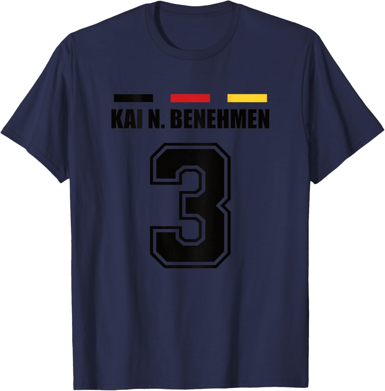 Lustige Namen Deutschland Trikot für Mallorca und die Party T-Shirt - T-Shirt | Navy