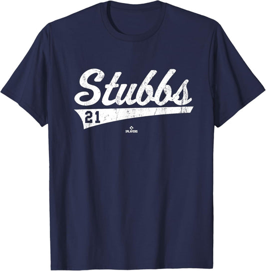Vintage Gameday Garrett Stubbs Philadelphia MLBPA T-Shirt - T-Shirt | Navy