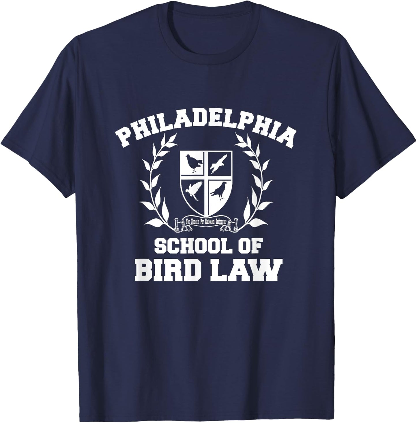 Philadelphia School of Bird Law T-Shirt - T-Shirt | Navy
