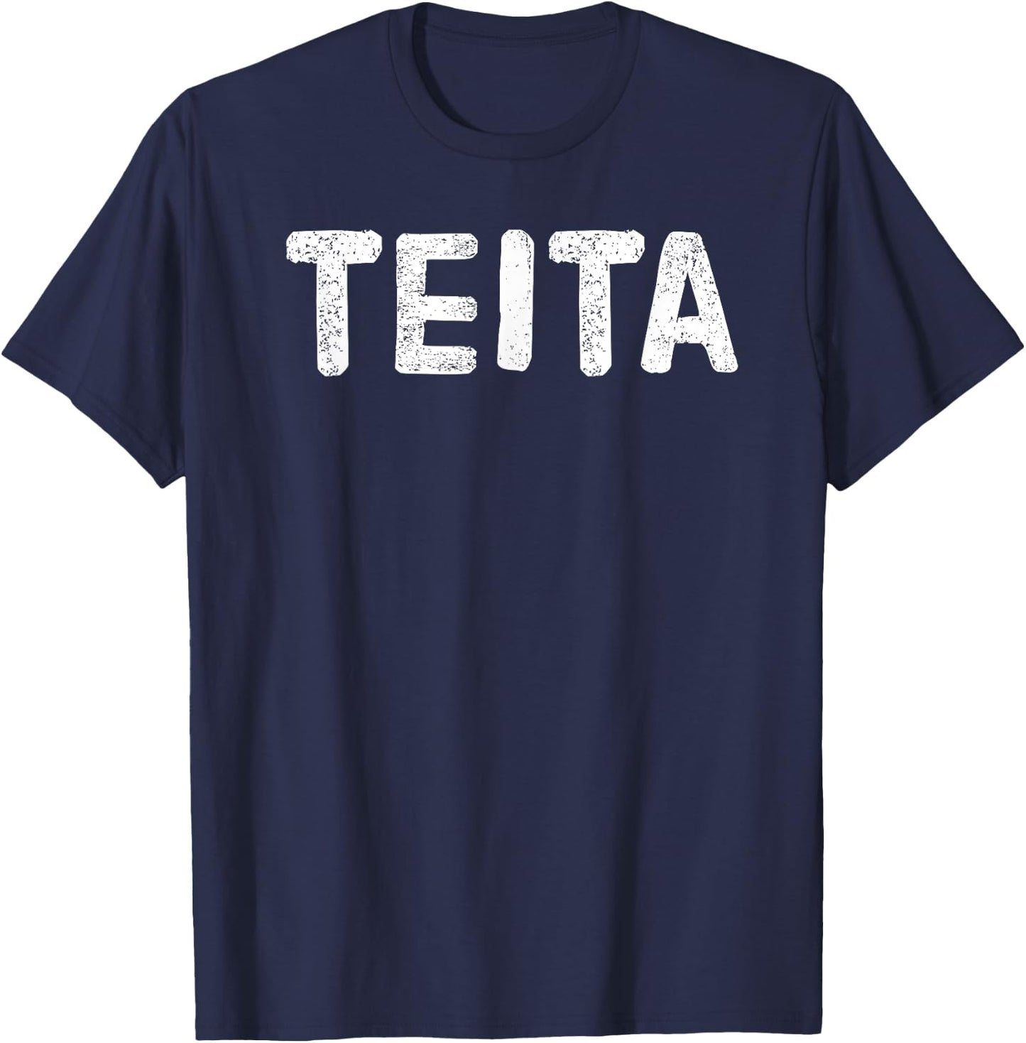 Teita Mother's Day | Arabic Best Grandma Gifts T-Shirt - T-Shirt | Navy
