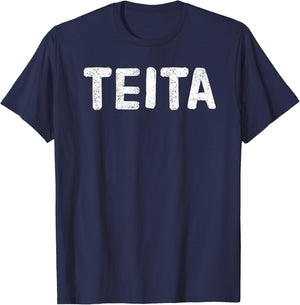 Teita Mother's Day | Arabic Best Grandma Gifts T-Shirt - T-Shirt | Navy