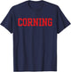 Corning Community College Apparel Sports Fan T-Shirt - T-Shirt | Navy