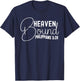 Heaven Bound Philippians 3:20 Inspirational Bible Verse T-Shirt - T-Shirt | Navy