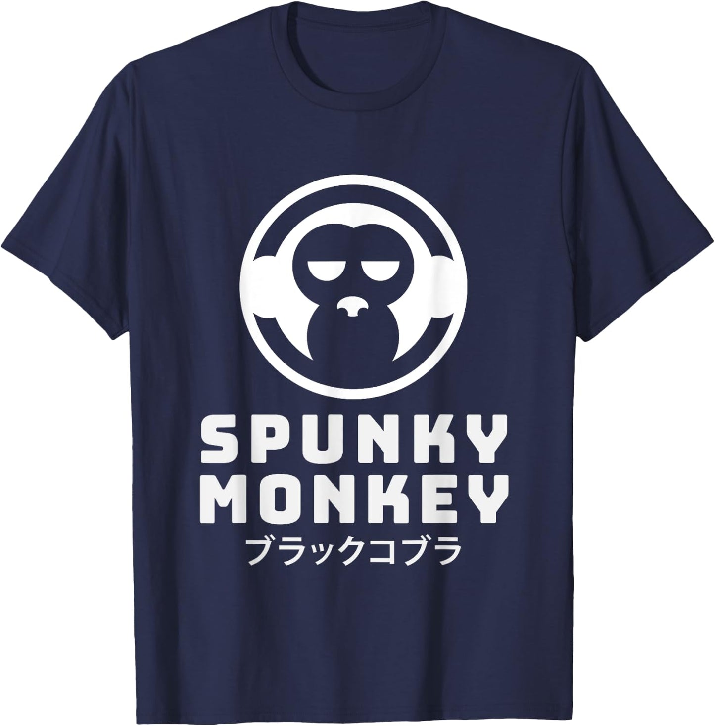 CyberPunk Spunky Monkey Japanese Asian Tradition Gift T-Shirt - T-Shirt | Navy