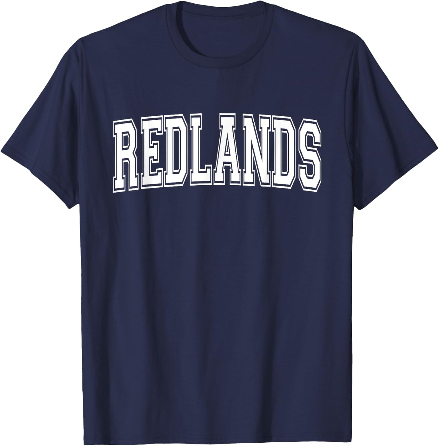 REDLANDS CA CALIFORNIA USA Vintage Sports Varsity Style T-Shirt - T-Shirt | Navy