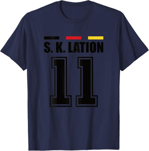 Lustige Namen Deutschland Trikot für Mallorca und die Party T-Shirt - T-Shirt | Navy
