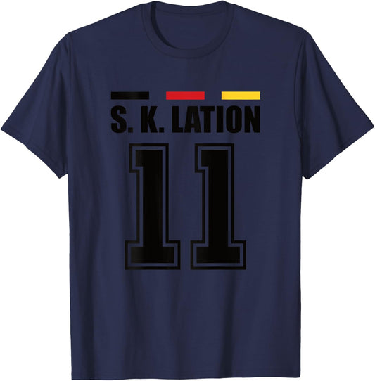 Lustige Namen Deutschland Trikot für Mallorca und die Party T-Shirt - T-Shirt | Navy