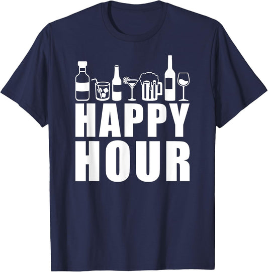 Happy Hour T-Shirt - T-Shirt | Navy