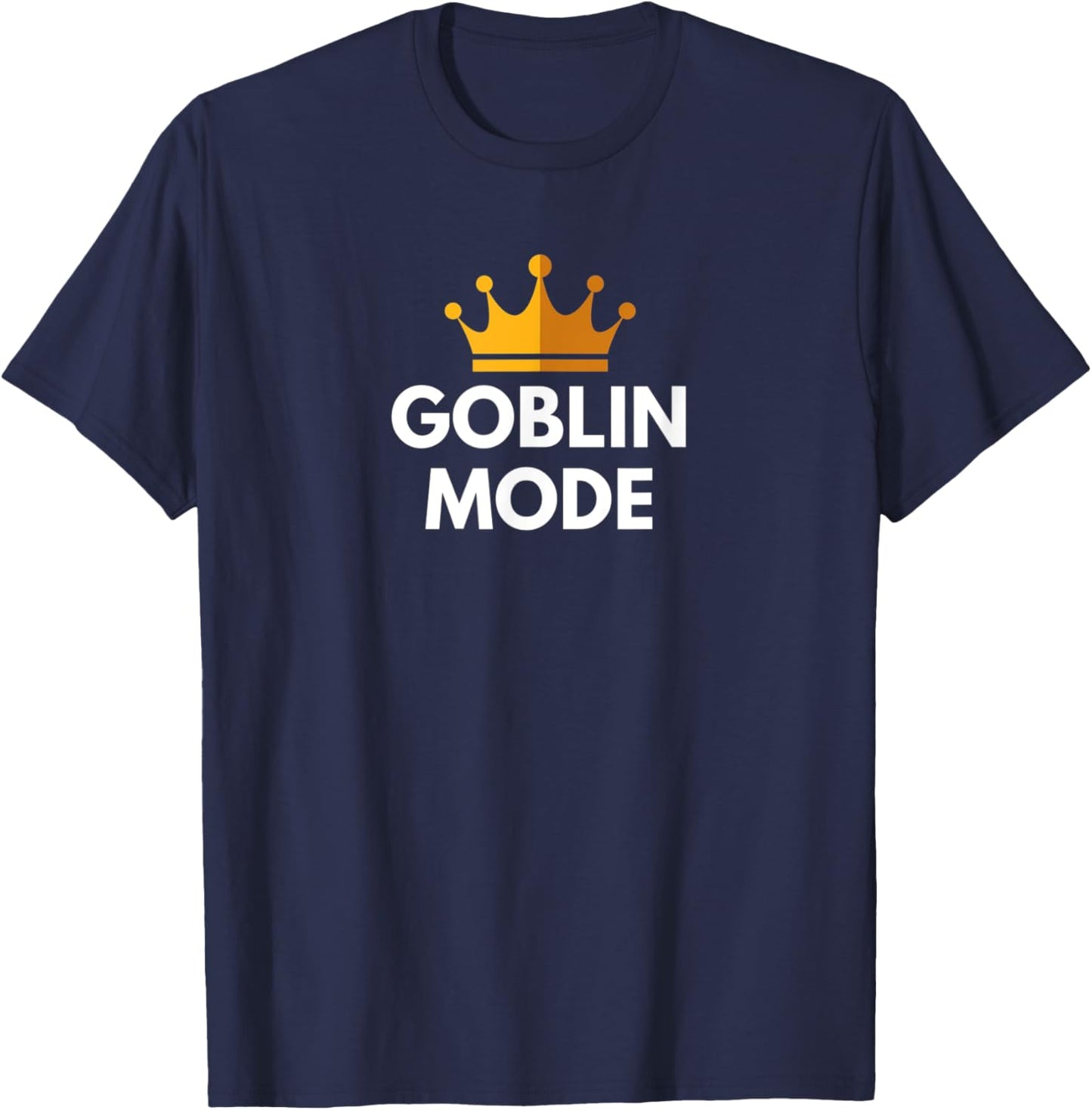 Goblin Mode King T-Shirt - T-Shirt | Navy