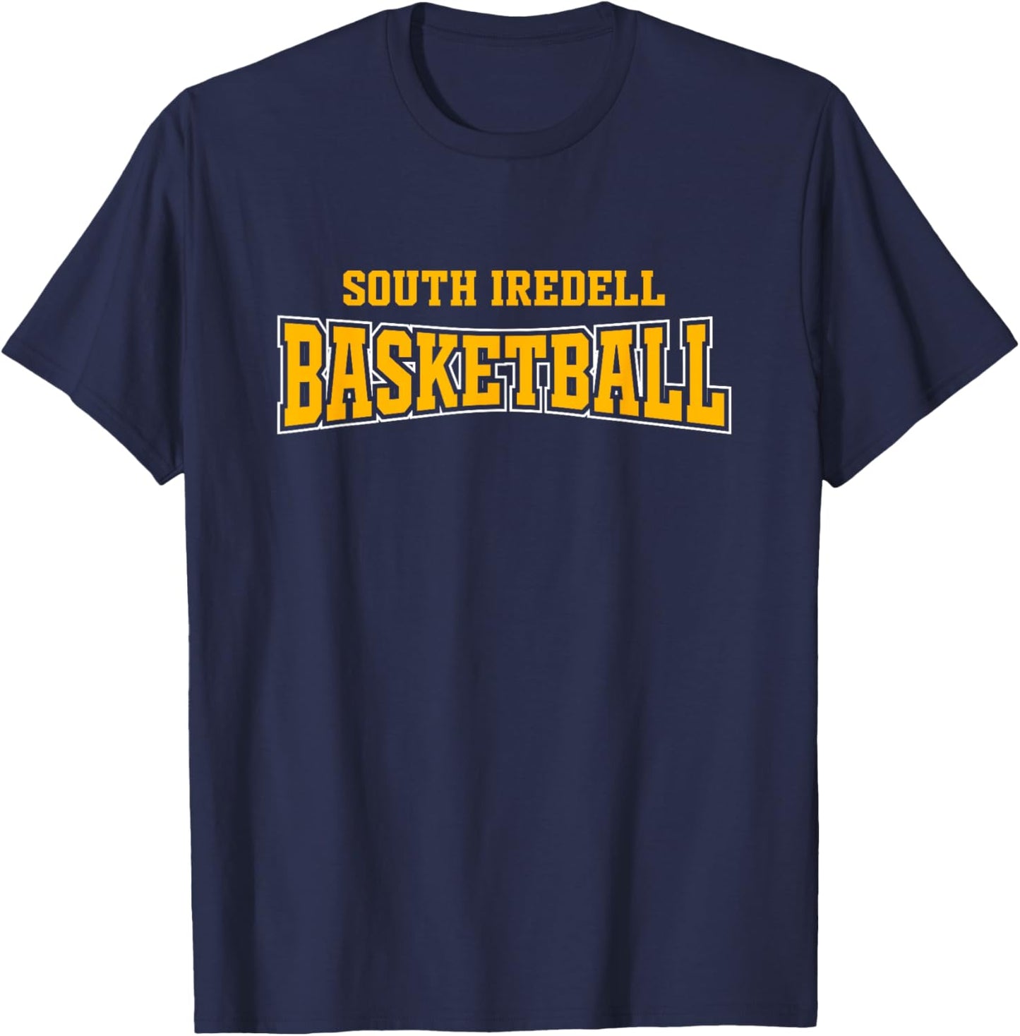 South Iredell High School Basketball Warp HS T-Shirt - T-Shirt | Navy
