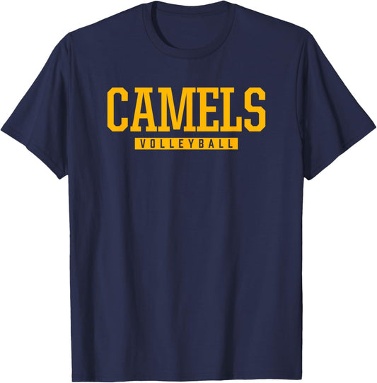 Campbell County Camels Volleyball HS T-Shirt - T-Shirt | Navy
