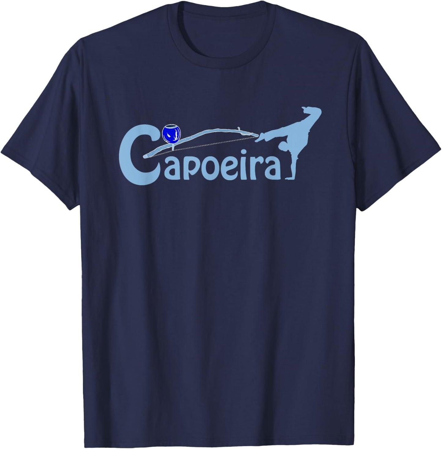 Funny Capoeira Berimbau Instrument Lover Gift Women T-Shirt - T-Shirt | Navy