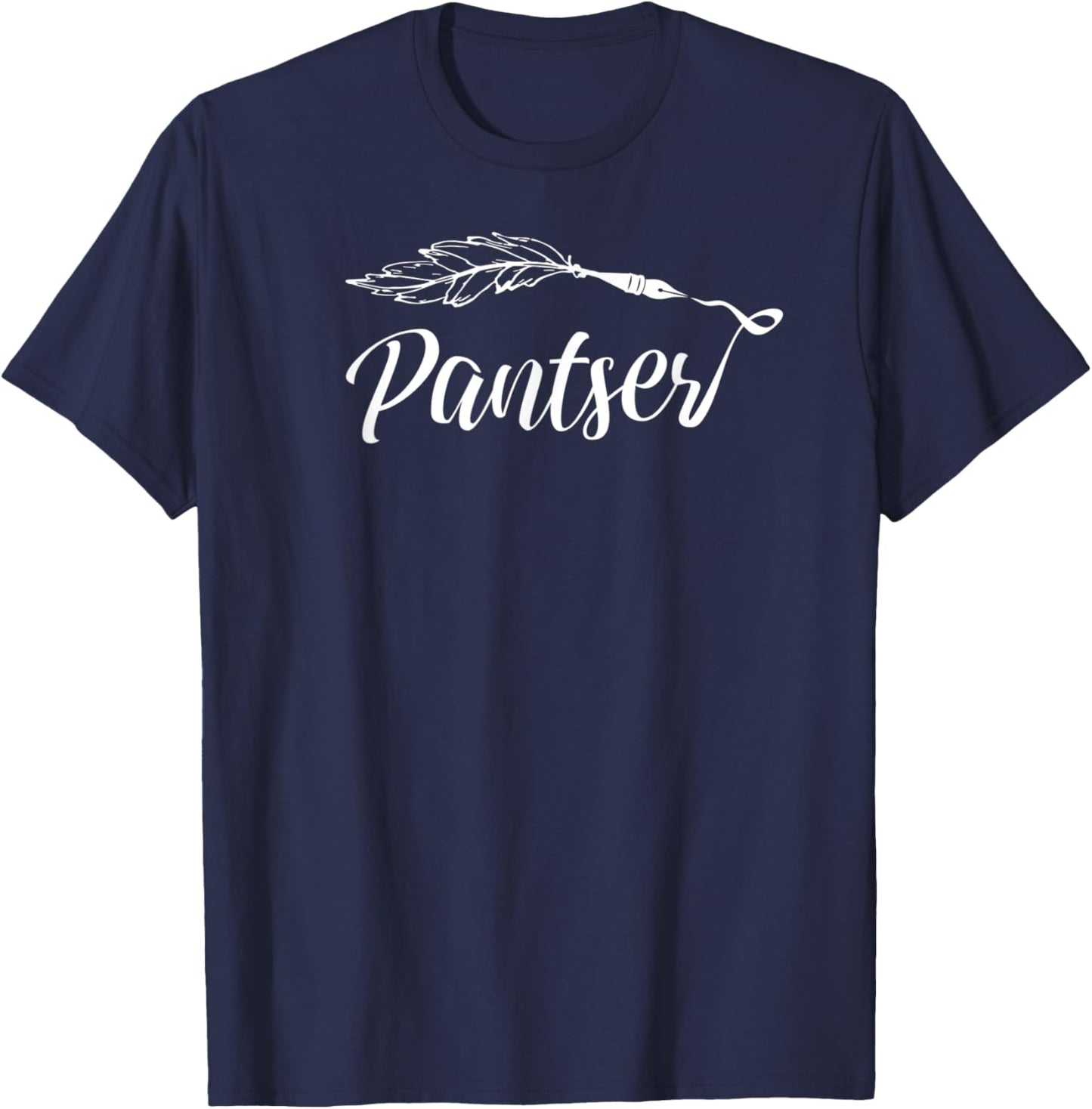 Writer Design Authors Who Write By The Seat Of Their Pants T-Shirt - T-Shirt | Navy