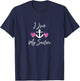 I Love My-Sailor - Navy Military Wife T-Shirt - T-Shirt | Navy