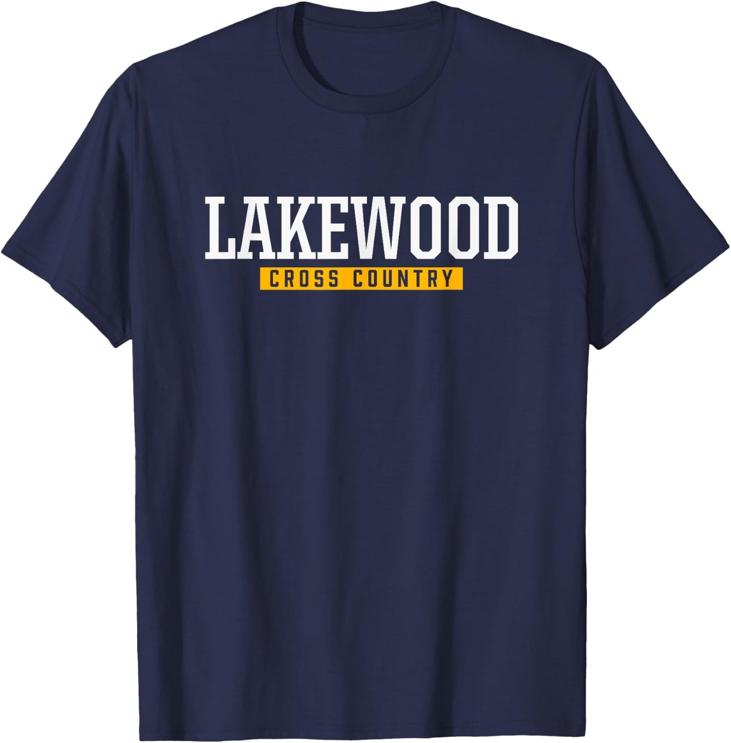 Lakewood High School Cross Country T-Shirt - T-Shirt | Navy