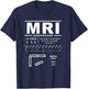 Merrill Field Anchorage Alaska MRI T-Shirt - T-Shirt | Navy