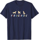 Funny Labrador Dog Meme , Yellow Lab Retriever Lover T-Shirt - T-Shirt | Navy