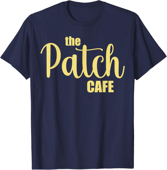 The Patch Cafe Black Adults Classic Fit T-Shirt - T-Shirt | Navy