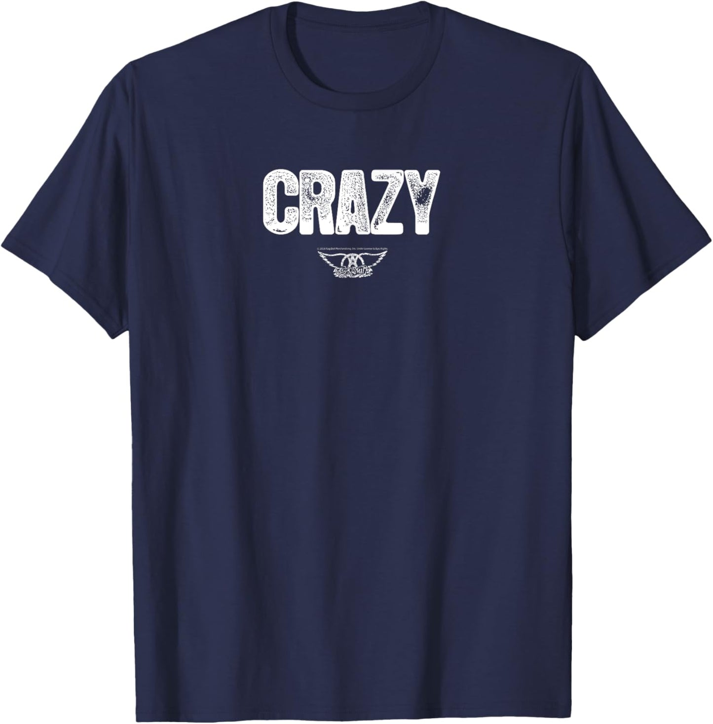Aerosmith - Crazy Lyric T-Shirt - T-Shirt | Navy