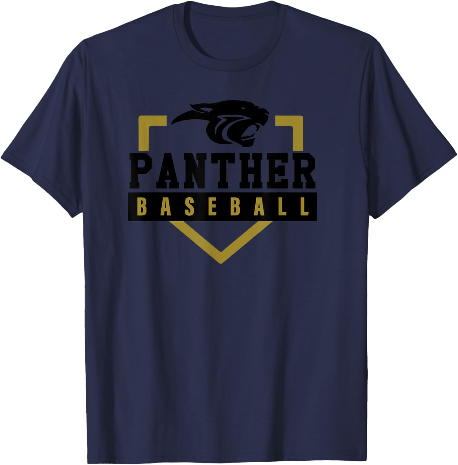 AS Panther Baseball Corydon Sports T-Shirt - T-Shirt | Navy