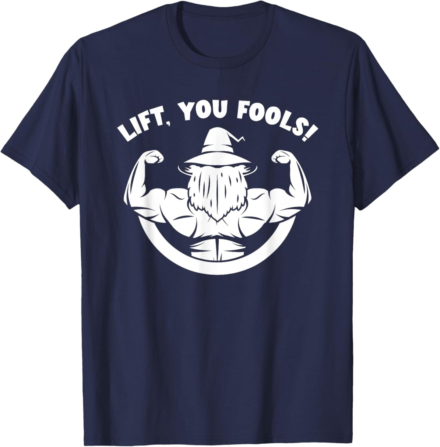 CharlIan Minds - Weightlifting Bodybuilding , -Adults, Black, Small, Short Sleeve T-Shirt - T-Shirt | Navy