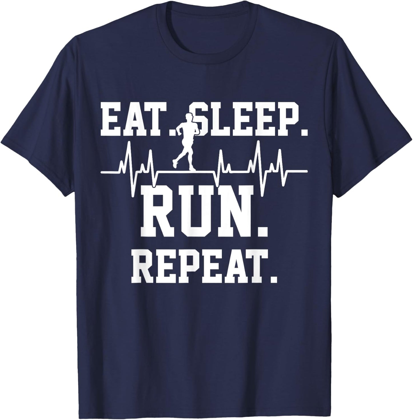Running Cross Country Gift T-Shirt - T-Shirt | Navy