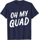 Oh My Quad T-Shirt - T-Shirt | Navy