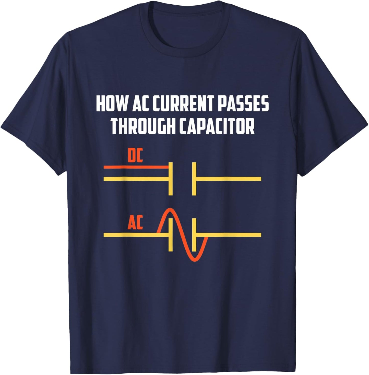 Electrical Engineer Gifts Funny Shirt Electrical Engineering T-Shirt - T-Shirt | Navy