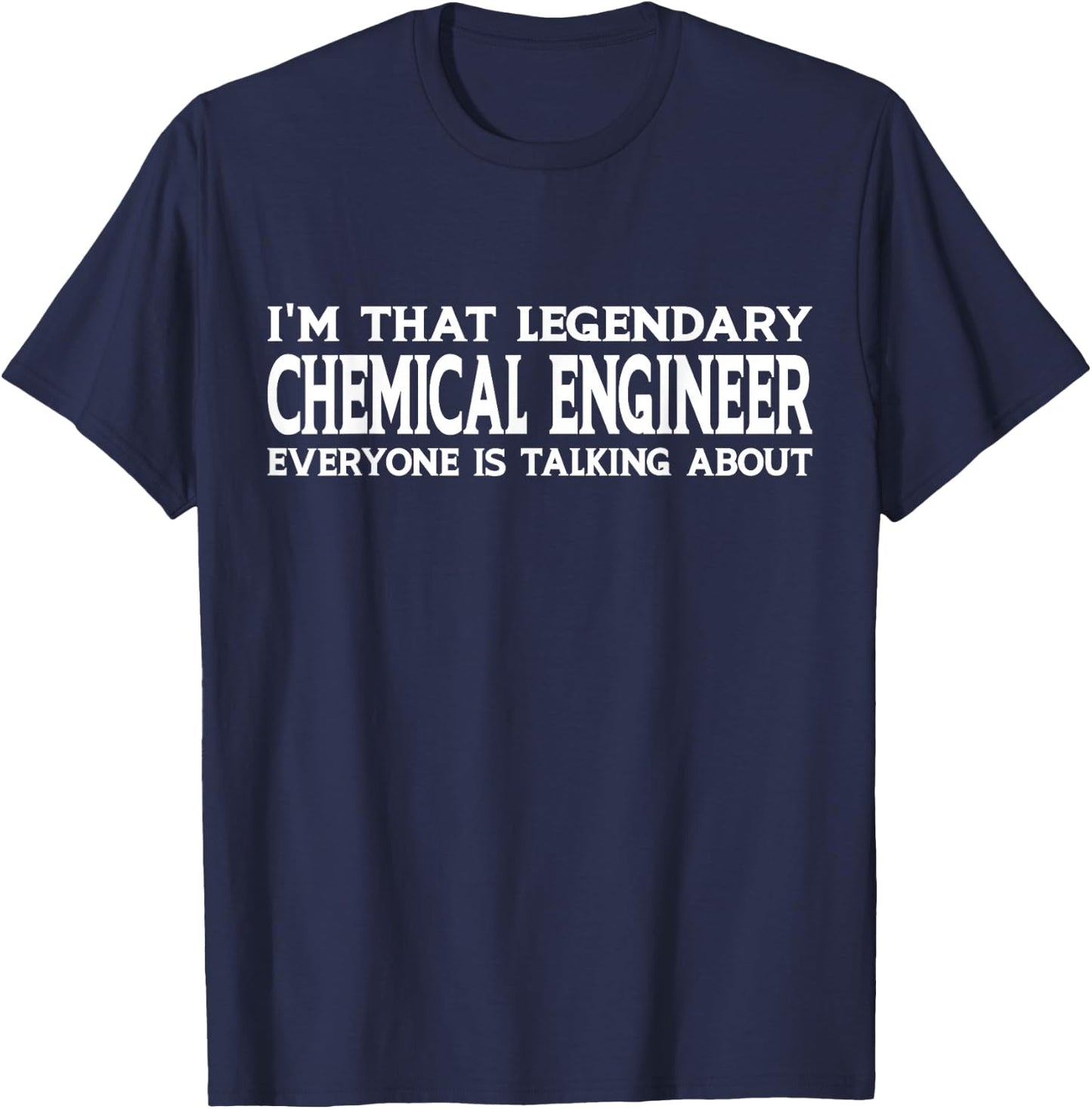 Chemical Engineer Job Title Employee Funny Chemical Engineer T-Shirt - T-Shirt | Navy