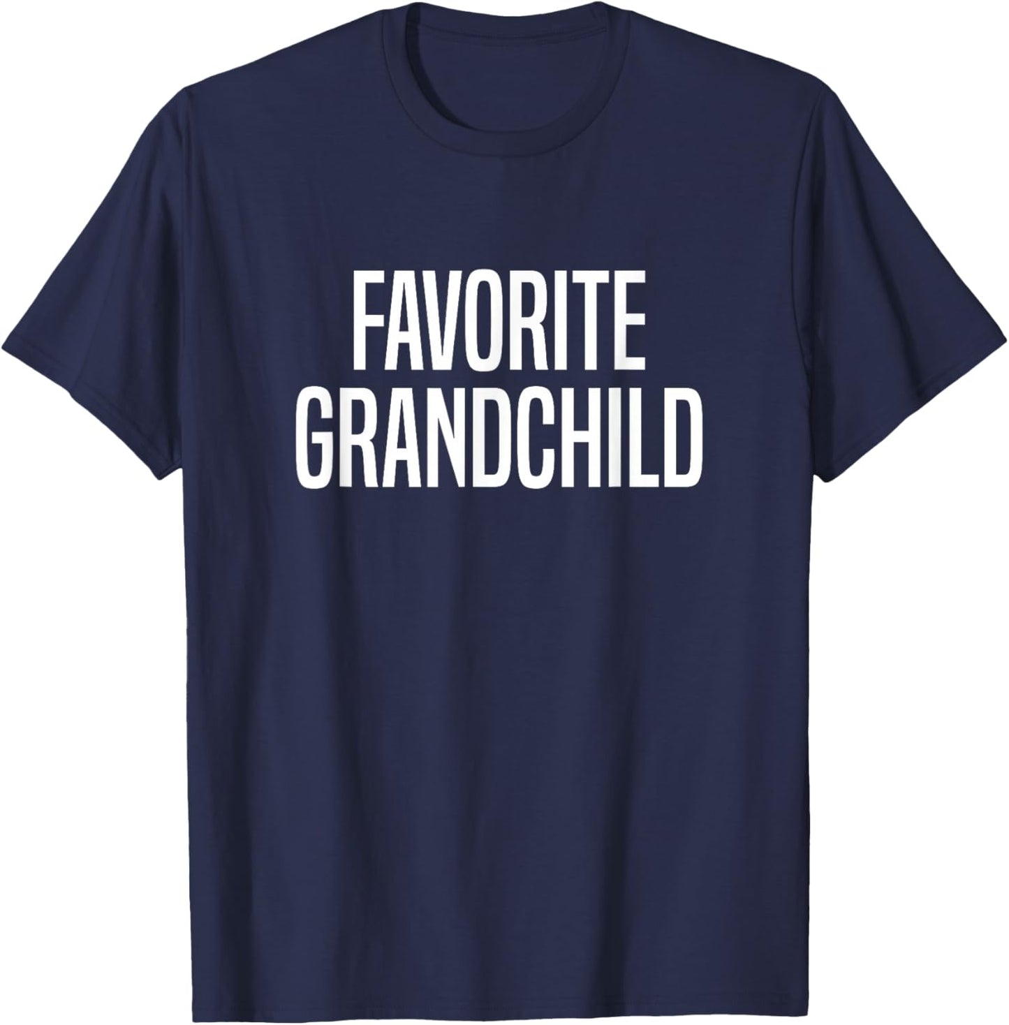 Favorite Grandchild T-Shirt - T-Shirt | Navy