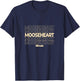 Vintage Mooseheart, Illinois Repeating Text T-Shirt - T-Shirt | Navy