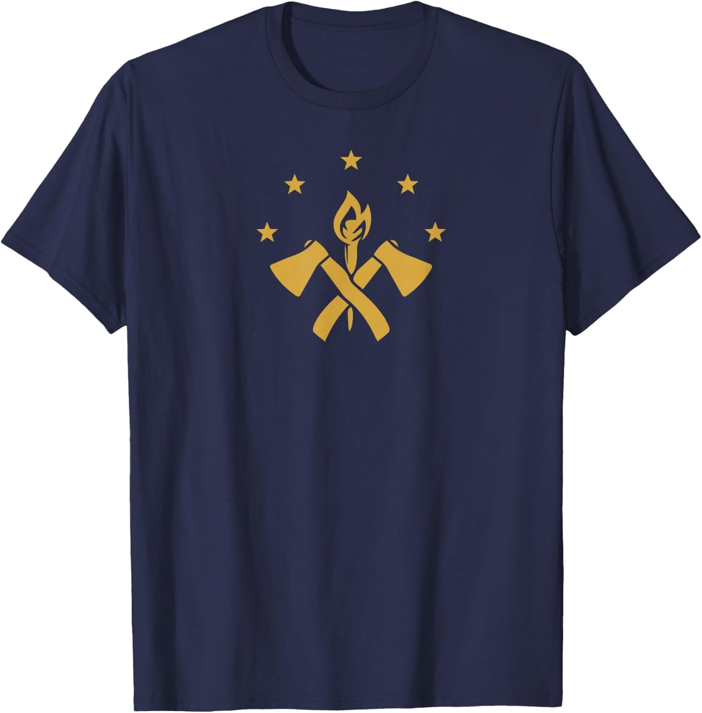 FBA Maroon Flag Foundational Black American T-Shirt - T-Shirt | Navy