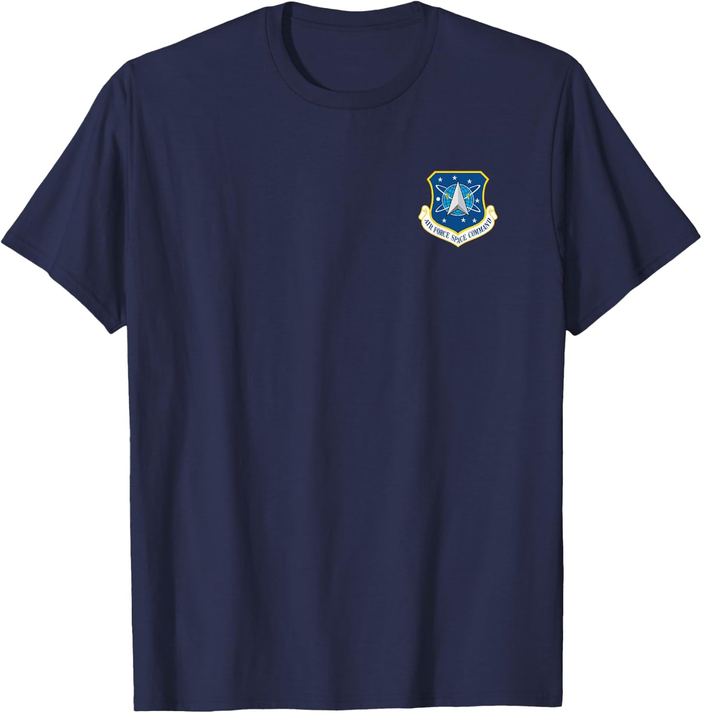 Air Force Space Command AFSPC Military Veteran Insignia T-Shirt - T-Shirt | Navy
