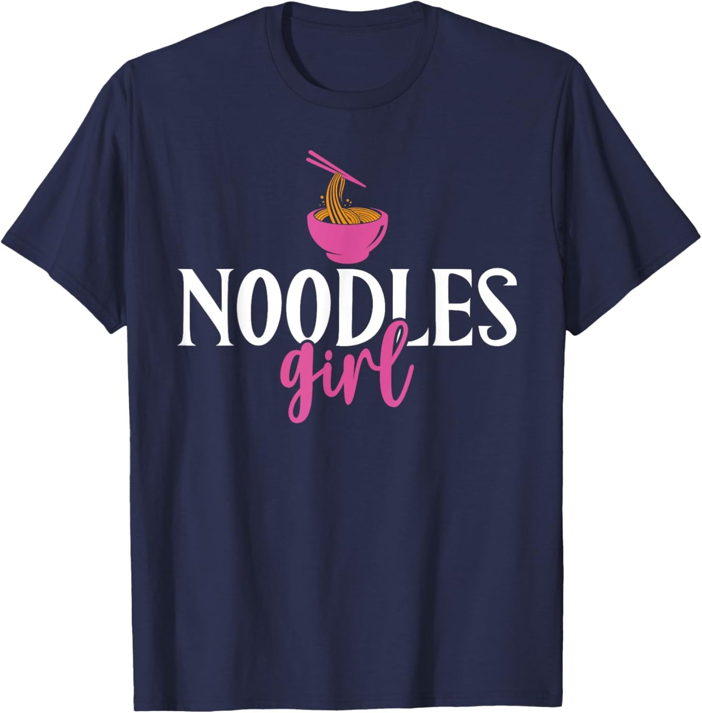 Noodles Girl T-Shirt - T-Shirt | Navy